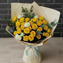 Букет цветов из:  Розы в Куйбышеве