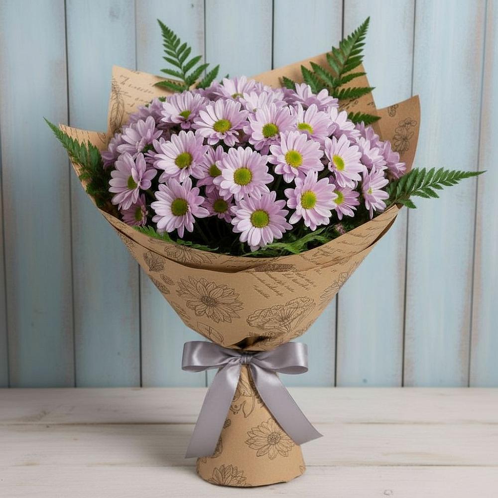 Букет цветов из: Хризантемы в Куйбышеве