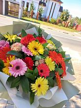 Букет цветов из:  Герберы #REPLACE_PRED# Куйбышеве