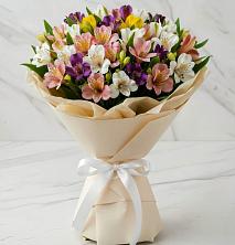 Букет цветов из:  Альстромерии в Куйбышеве