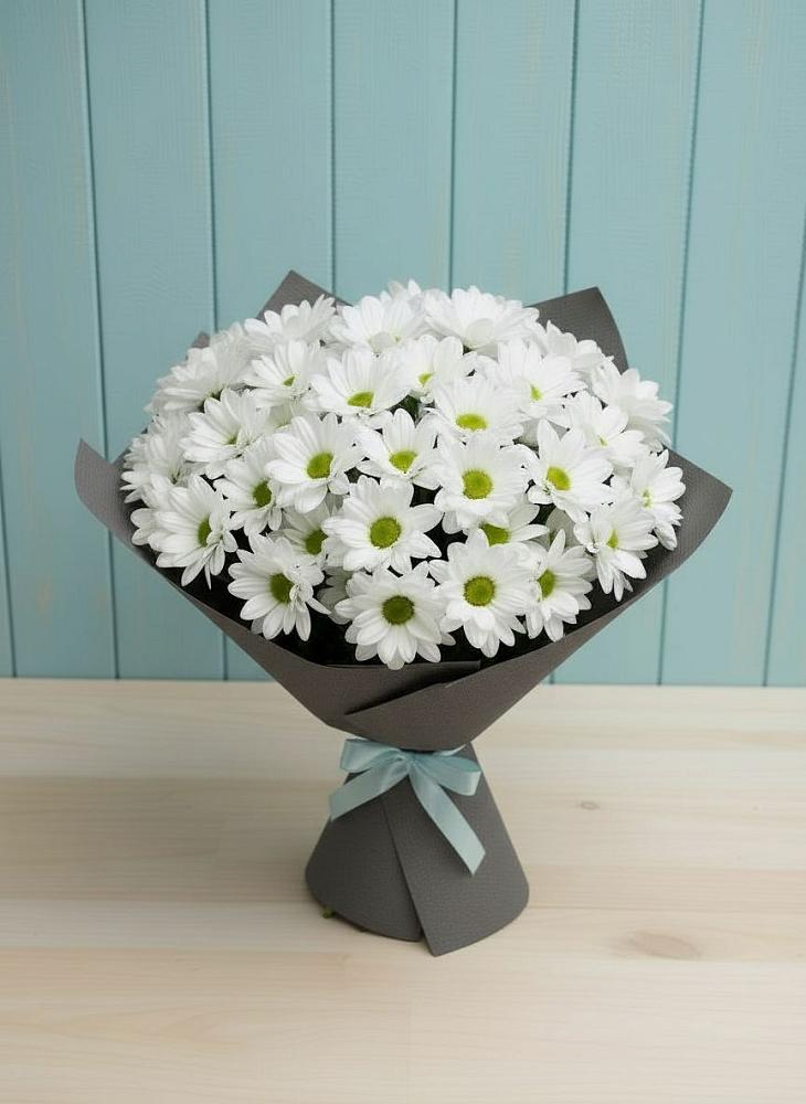 Букет цветов из: Хризантемы в Куйбышеве