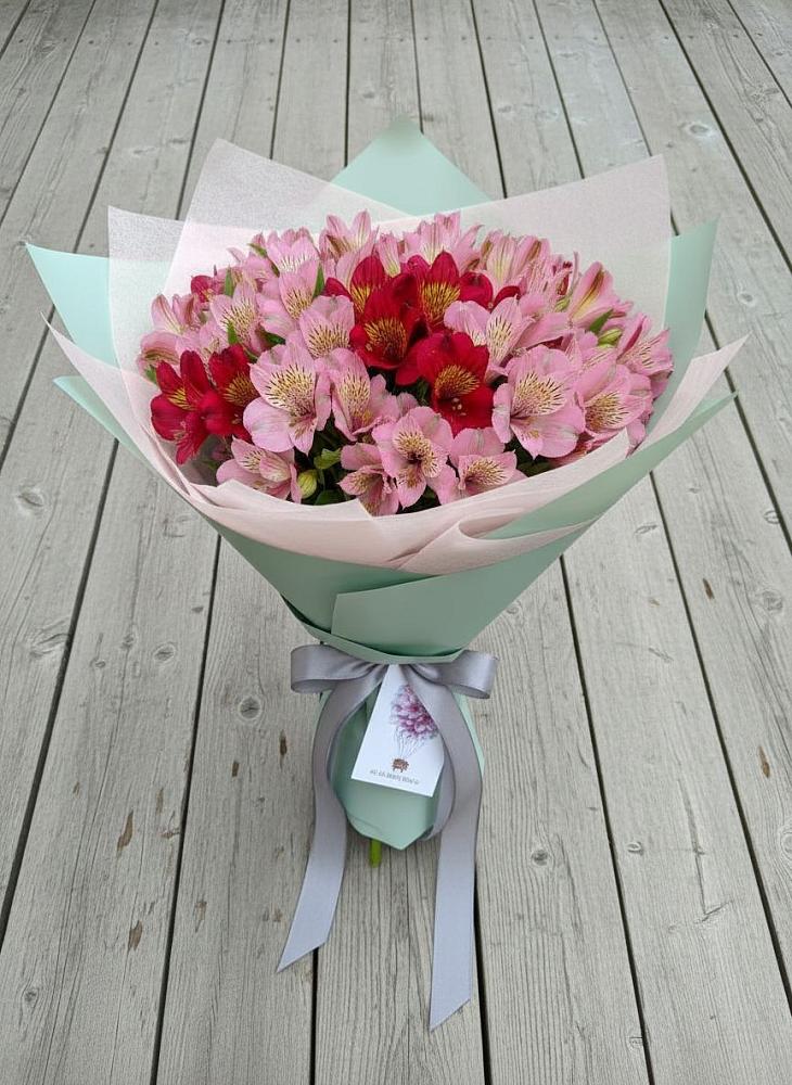 Букет цветов из: Альстромерии в Куйбышеве