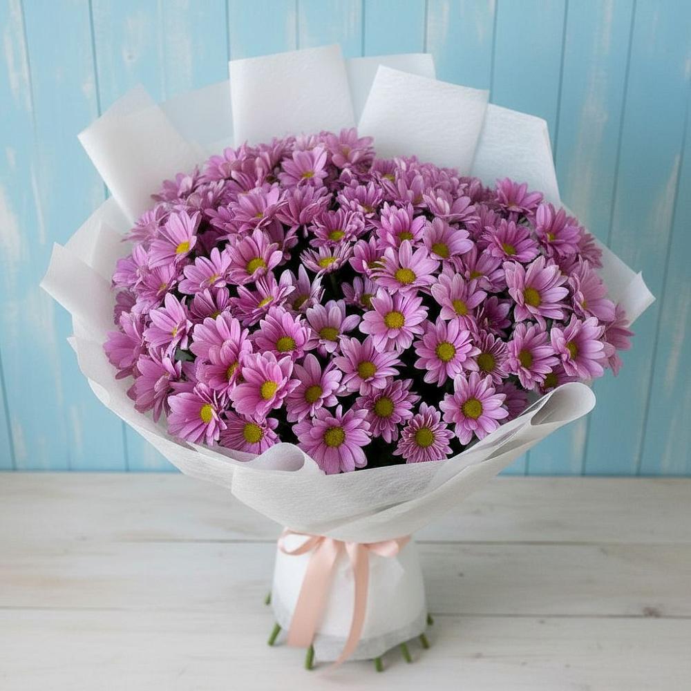 Букет цветов из: Хризантемы в Куйбышеве