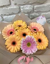 Букет цветов из:  Герберы в Куйбышеве