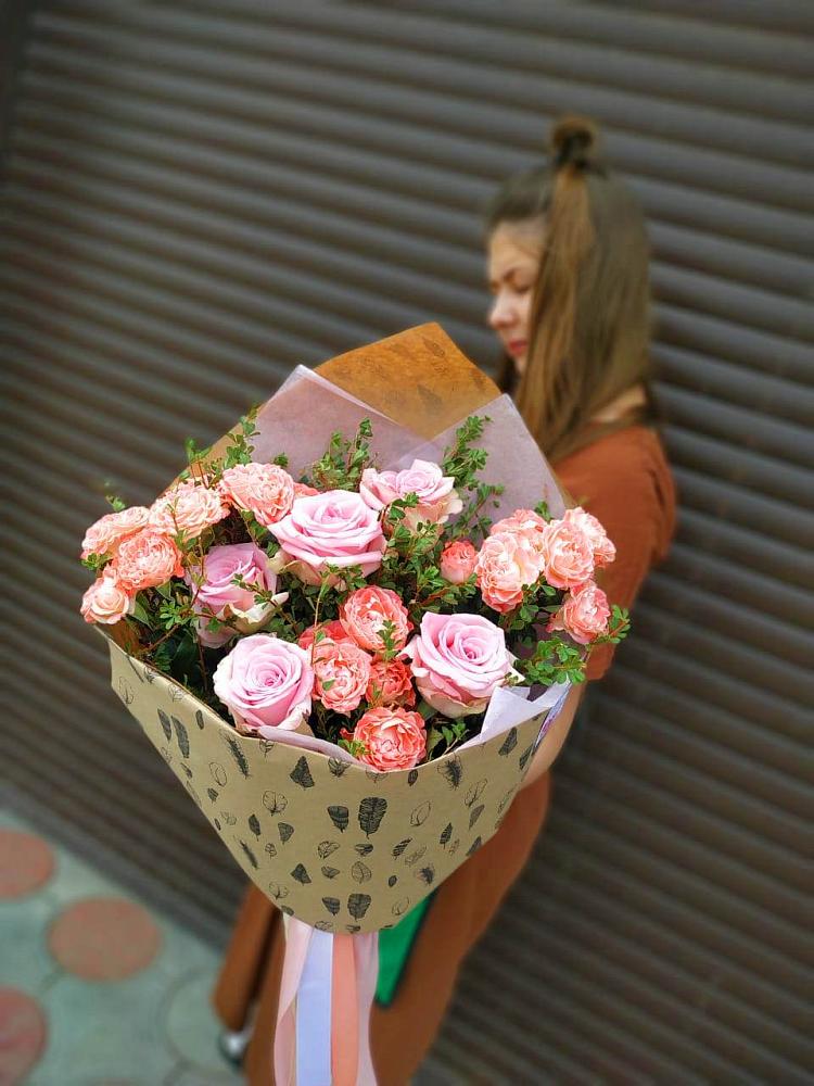 Букет для тебя одной в Куйбышеве Букет цветов из: Розы в Куйбышеве