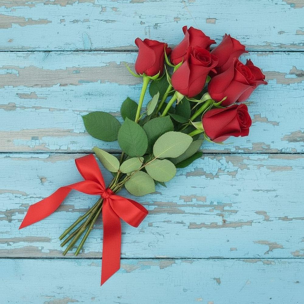 Букет Красные розы в Куйбышеве