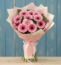 Букет цветов из:  Герберы в Куйбышеве