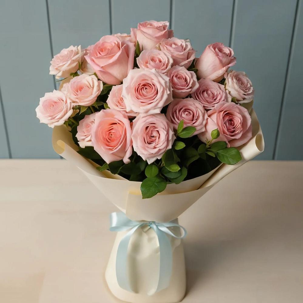 Букет Розовый шарм в Куйбышеве