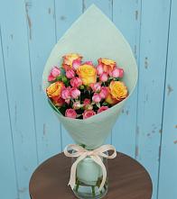 Букет цветов из:  Розы в Куйбышеве